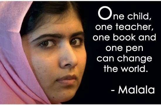 Malala Yousafzai: The Girl of Courage and Hope - Sajith